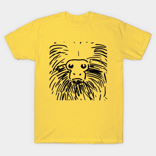 Golden Lion Tamarin T-Shirt by Richard Stelmach Art